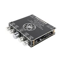 Amplificateur audio stéréo Newrj Xy-S220h Tda7498e 2.1 canaux Bt 5.1 avec caisson de basses 160Wx2+220W, carte amplificateur de puissance