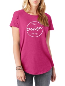 <span class=keywords><strong>T</strong></span>ùy Chỉnh Phụ Nữ 93% Cotton 7% Spandex 180 GSM Áo Thun Cong HEM Màn Hình In Trống Scoop Dưới Longline <span class=keywords><strong>T</strong></span> Áo Sơ Mi Cho Phụ Nữ - Product Image 6