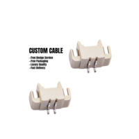 Conector de placa de circuito JST GH tipo macho/hembra de paso de 1.25mm, 2P-10P, SMT, cabezal en ángulo recto, carcasa de crimpado, pin de bloqueo, alimentación, nailon, CC