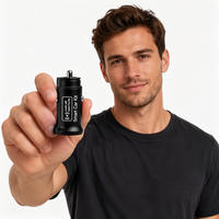 Mini localisateur GPS avec positionnement AGPS, charge double port, en alliage d'aluminium pour appareils iOS