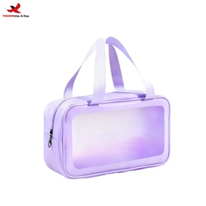 Fashion Waterproof <b>Makeup</b> Storage Pouch Large Capacity Cosmetic <b>Bag</b> Multi-functional Cosmetic <b>Bag</b> RTS Bulk Mixed Order - Product Image 1