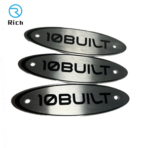 Tùy Chỉnh Lá Hình Dạng Khoảng Trống Lá Tên Tấm Thép Không Gỉ Hình Bầu Dục Tên Thẻ Lá Hình Dạng Kim Loại Dấu Hiệu Hình Dạng Hình Bầu Dục Tên Plat - Product Image 4