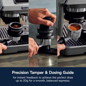 DL-4 Dedica Duo - <span class=keywords><strong>Cafetera</strong></span> Espresso Compacta, <span class=keywords><strong>Cafetera</strong></span> de Infusión en Frío, Vaporizador de Leche, 15 Bares, Color Verde Pistacho, para Baristas Caseros - Product Image 3