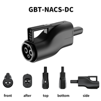 GB T zu NACS AC EV-Ladeadapter für Rivian Lucid zum Laden an Chinesischen Öffentlichen Ladesäulen IP65 Outdoor Tragbar für Reisen