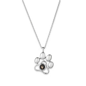 Non appannamento personalizzato Custom Pet Dog catenina fotografica Mini nascosta collana <span class=keywords><strong>di</strong></span> moda in oro inossidabile gioielli per donne <span class=keywords><strong>nome</strong></span> - Product Image 4