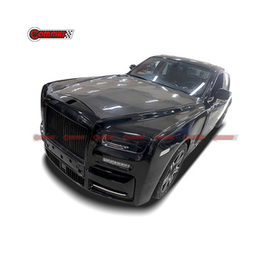 For <b>Rolls</b> Royce Phantom 8th Generation Body <b>Kit</b> MSY Style Half Carbon Fiber Front Rear Bumper Side Skirts Roof Wing Auto Parts - Product Image 2