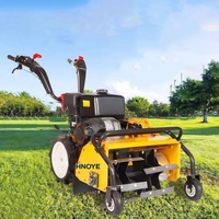 Mini motoculteur diesel rotatif pour désherbage, idéal pour petites exploitations agricoles, 4 roues motrices