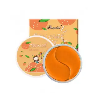 New product design and development of fruit collagen hydrating mask cool firming eye care hydrogel patch
