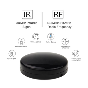 Wifi <span class=keywords><strong>ir</strong></span> rf בקר אוניברסלי wifi <span class=keywords><strong>ir</strong></span> + rf 433mhz עבור טלוויזיה, stb, a/c, מתג אור מנוע וילון מתג אור וכו' - Product Image 4