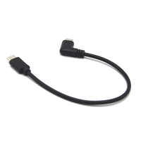 Offre Spéciale câble de chargement de données USB vers type-c câble de téléphone portable câble noir USB Tipo C
