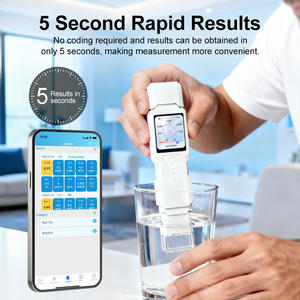 เครื่องวัดคุณภาพน้ำดิจิตอล 9 in 1 สำหรับวัดความขุ่น ค่า EC อุณหภูมิ ความเค็ม COD TOC UV275 ความกระด้างทั่วไป และ TDS  ลดราคาสุดๆ - Product Image 6