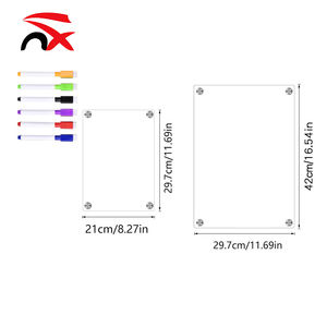 Tableau d'affichage mural moderne personnalisé avec logo, en acrylique effaçable à sec, pour la maison, pas cher, DIY - Product Image 3