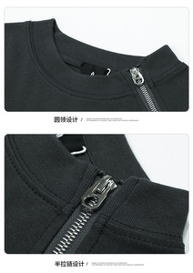 เสื้อยืดแขนสั้นผู้ชาย American Street <span class=keywords><strong>ESAN</strong></span> คอกลมทรงโอเวอร์ไซส์ สไตล์ลำลองสำหรับฤดูร้อน ผ้าฝ้ายผสมไหม 100% ไม่เป็นขุย รับผลิตตามสั่งขายส่ง - Product Image 4