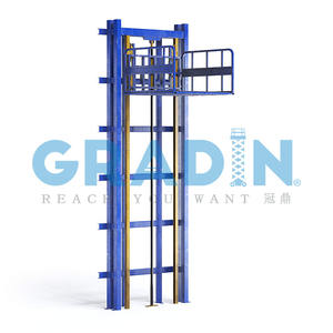 Özelleştirilmiş hidrolik küçük endüstriyel asansör monoray tek silindirli yük asansörü - Product Image 4