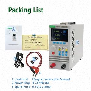 Dikkod ET5410A + 400 Вт программируемая электронная нагрузка постоянного тока 0-150 В 0-40 А тестер емкости аккумулятора измерительные приборы питания - Product Image 6