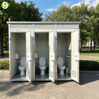 Baño Portátil de Lujo Goeasy, Contenedor Sanitario con Diseño Ecológico, Construcción Duradera, Uso en Exteriores