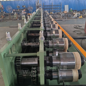 เครื่องจักรผลิตกรอบประตูหน้าต่างอัตโนมัติแบบด้านเดียว สายการผลิตโปรไฟล์กรอบหน้าต่าง เครื่องขึ้นรูปม้วน - Product Image 5