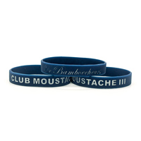 Pulseras de silicona Memo pulsera código QR pulseras personalizadas Baller bands