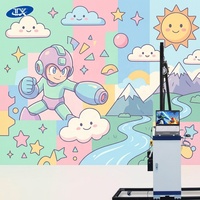 Máquina de Impresión Vertical de Alta Precisión con Tinta Eco Solvente, Impresora de Inyección de Tinta Automática de Pie para Diseño de Interiores y Murales