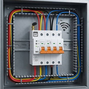 <span class=keywords><strong>Lapu</strong></span> สีขาว50/60Hz WiFi DIN Rail ครัวเรือน2P 4P AC คอนแทคเตอร์โมดูลควบคุมเฟสเดียวสวิตช์ - Product Image 2
