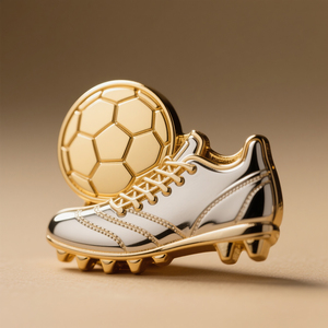 Personalizzato diverso delicato perno di alta qualità in <span class=keywords><strong>particolare</strong></span> stili di scarpe da calcio in metallo smalto sublimazione Souvenir spille - Product Image 2