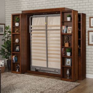 Cbmmart Tùy Chỉnh Thiết Kế Tiết Kiệm Không Gian 12ft Dài Tủ Quần Áo Tường Tủ Xoay Vô Hình Murphy Giường Kết Hợp Cho Nhà Xây Dựng - Product Image 2