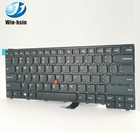 Nouveau clavier d'ordinateur portable rétroéclairé avec disposition américaine pour Lenovo ThinkPad T440 T440S T450 T450S T460 T460P L440 L450 L460, clavier de remplacement