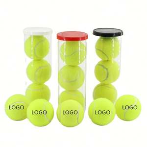 Pelotas de Tenis de Entrenamiento para Adultos con Logotipo Personalizado de Alta Calidad, Pelotas de Pádel de Goma Presurizadas Profesionales, Venta al Por Mayor de Fábrica, Portátiles - Product Image 1