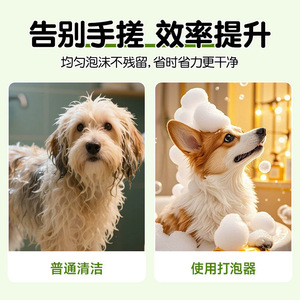Electric pet shampoo foamer, shampoo foam generator, smart dilution bottle, foaming <b>machine</b> <b>for</b> cats and dogs. - Product Image 3