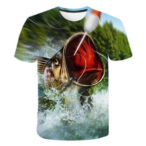 <span class=keywords><strong>T</strong></span>-<span class=keywords><strong>shirt</strong></span> drôle pour homme, à manches courtes, en fibre de polyester, motif pêcheur de carpes, cool pour l'é<span class=keywords><strong>t</strong></span>é - Product Image 2
