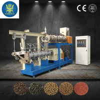 Extrudeuse d'aliments pour poissons flottants, prix, ligne de production industrielle d'aliments pour poissons, machine extrudeuse d'aliments pour poissons d'ornement à vendre