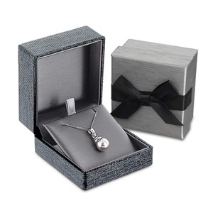 Custom Printed Luxury Branded Jewelry Jewellery <b>Small</b> Gift <b>Packaging</b> Card Paper <b>Boxes</b> with Logo for Girls Wedding Bridesmaid - Product Image 2