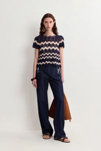 Ensembles de jeans pour femmes, pantalons pour femmes grandes tailles, <span class=keywords><strong>taille</strong></span> <span class=keywords><strong>haute</strong></span>, robes d'été, hauts, style européen et américain, skinny, évasés, pour femmes - Product Image 2