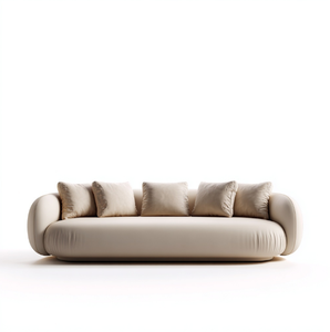 Canapé d'angle carré en bois massif rembourré en noyer noir, style moderne minimaliste haut de gamme, luxe léger créatif, ensemble pour salon et hôtel - Product Image 5