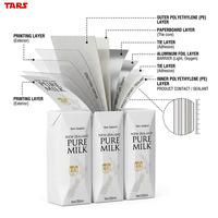 Boîte en carton Prisma 250 ml avec couvercle à pignon pour liquides (lait, jus, boissons) – Emballage personnalisé OEM en gros