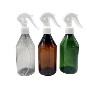 Venta al por mayor de botellas de plástico PET con pulverizador de boca de ratón, transparentes, color ámbar y verde, de 100ml, 150ml, 200ml, 300ml, 400ml, 500ml, para perfume. - Product Image 2