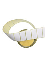 Etiqueta de producto personalizada de fábrica Etiqueta Térmica Directa de color Rollo de adhesivo térmico de código de barras en blanco de alta calidad