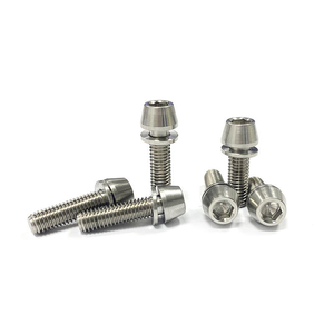 Titan côn đầu Bolt Anodized hình nón đầu Hex ổ cắm vít cho xe đạp leo núi đường xe đạp - Product Image 3