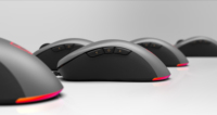 Motospeed V100 Shenzhen Mouse Gaming, Mouse game komputer kabel USB RGB dapat diprogram 12000DPI 7D dapat disesuaikan