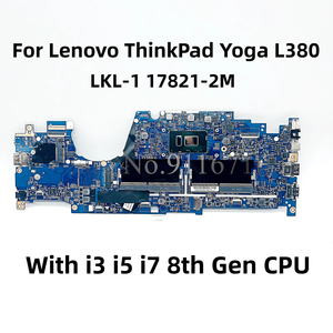 Lenovo ThinkPadL380ヨガラップトップマザーボード用IntelCore i3 i5 i7第8世代CPU5B21B35364 17821-1 17821-2M DDR4マザーボード - Product Image 2