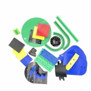 Accessoires en plastique UHMWPE de machines de transport résistant aux hautes températures personnalisés