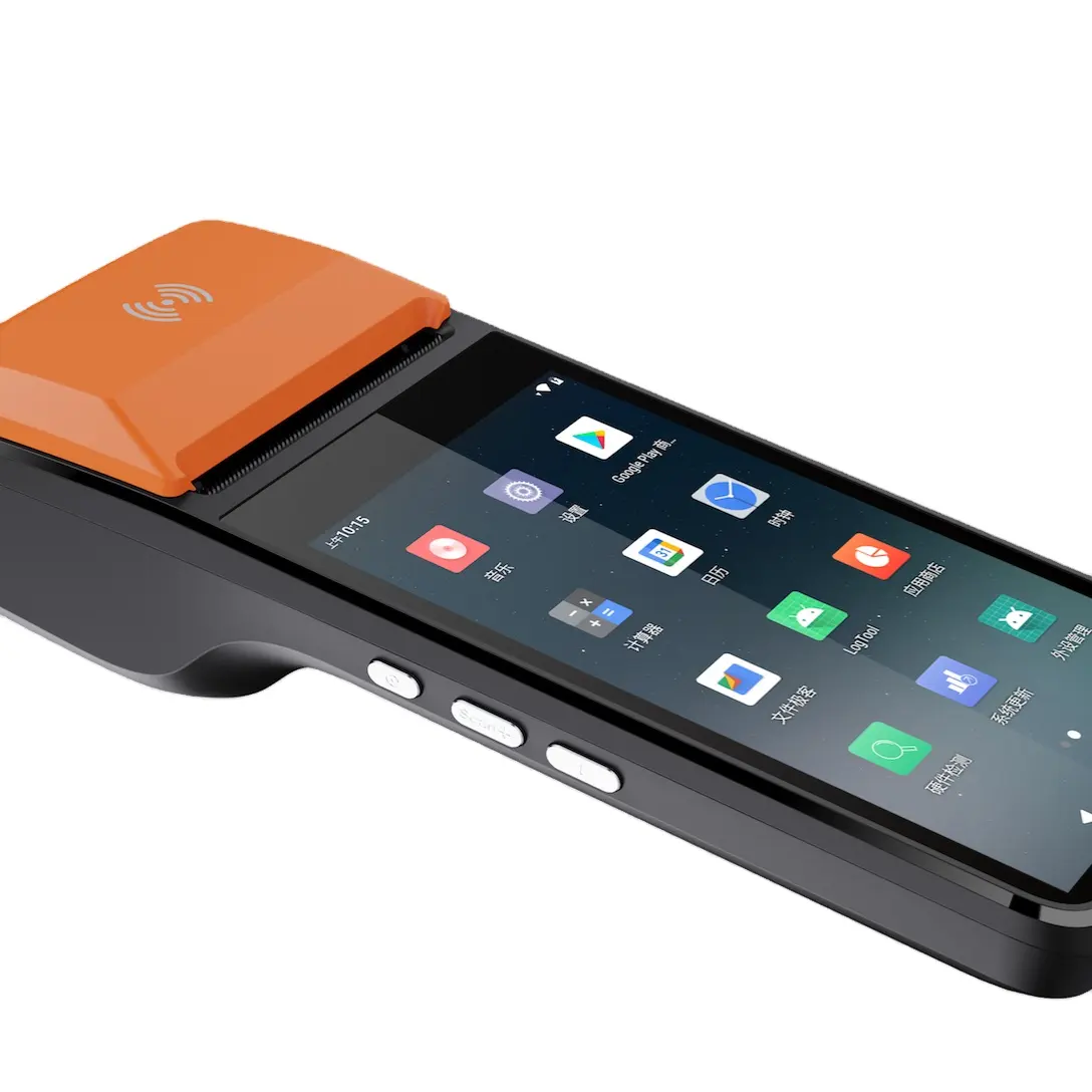 Android 4G Wifi fatura Pos makinesi taşınabilir ucuz el mobil Pos terminali perakende Pos cihazı