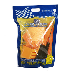 WEST BIKING Brosse de nettoyage pour vélo, brosse pour roue libre, <span class=keywords><strong>kit</strong></span> d'outils de nettoyage de chaîne de <span class=keywords><strong>moto</strong></span> et de vélo pour l'extérieur - Product Image 3