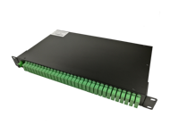 Sistem FTTH Jaringan PON 1x32 PLC Splitter Rak Mount Konektor SC APC/UPC Fiber Optical Splitter