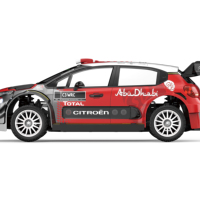 Voiture de rallye RC MJX Hyper Go 10303 à l'échelle 1/10, 4 roues motrices, brushless, WRC Citroën C3, télécommande 2,4 GHz, voiture de drift 4x4 RTR, produit sous licence