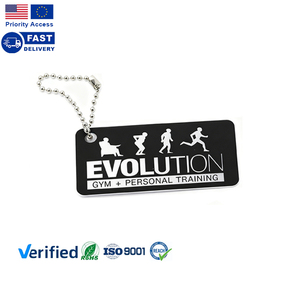 Etiquetas Inteligentes RFID NFC Programables Personalizadas, Tarjeta de Membresía de Gimnasio, PVC Impermeable, Mini Etiqueta, Tarjetas de Regalo - Product Image 2