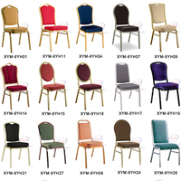 Chaise de Banquet d'Hôtel Empilable en Acier Qualité Guangzhou pour Prix