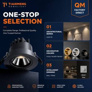 LEDEAST AEBS-DSWK-TP Downlight <span class=keywords><strong>LED</strong></span> anti-éblouissement Tuya 0-10V Dali TRIAC, <span class=keywords><strong>spot</strong></span> encastré dimmable pour chambre à coucher - Product Image 3