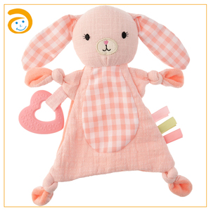 Couverture de sécurité pour bébé en peluche Offre Spéciale vente en gros Loveys pour bébés couverture douce jouet couette couverture de sécurité - Product Image 2