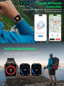 VALDUS CARDIGO 2026 New GPS ECG Health Smart Watch AMOLED Display IP68 Waterproof Fitness Tracker Heart Rate Monitoring OEM - Product Image 6